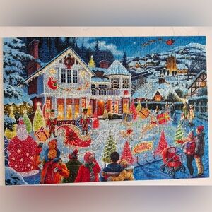 Ravensburger The Christmas House 1000 piece Puzzle 🧩 🎄